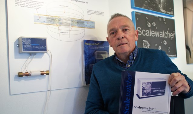 René Vermeulen bij de ScaleWatcher, verkrijgbaar via zijn Benelux-wijde organisatie Qualified Sales.