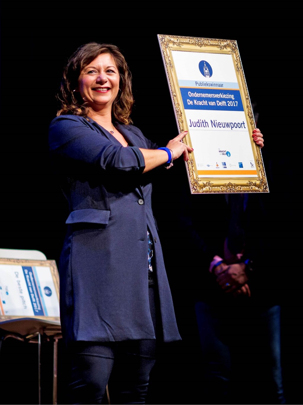 Judith Nieuwpoort steeg met de hoogste stip!