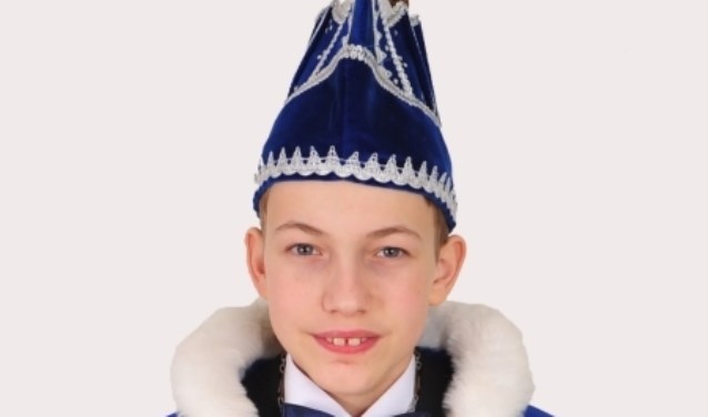 De nieuwe Jeugdprins van De Olijkers, Giovanni Dupon (Foto: Marc Remie)