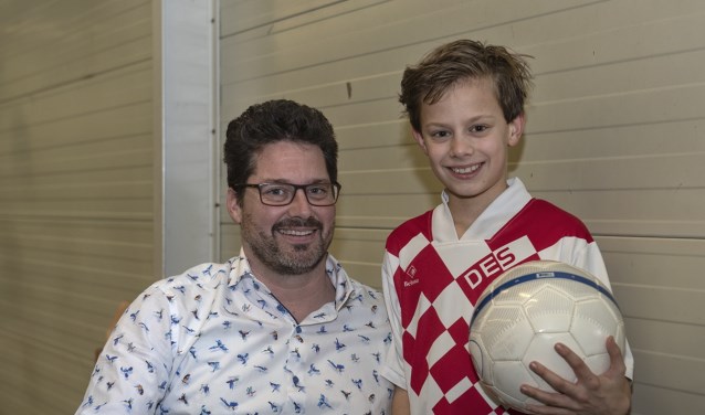 Martin van de Voorde beleeft nog plezier in het derde van DHL en volgt de verrichtingen van zijn kinderen bij DES op de voet. (foto: Roel van Dorsten)