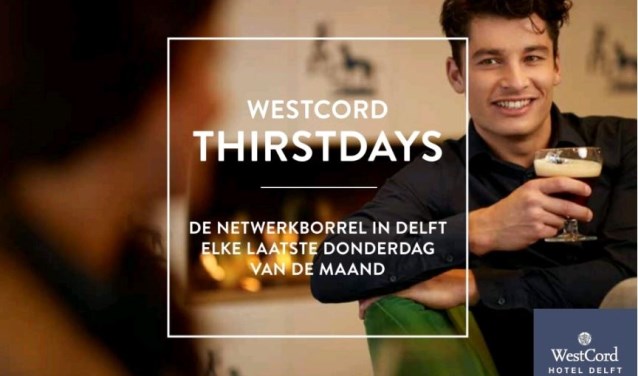 Elke laatste donderdag van de maand netwerken met een hapje, drankje en lekkere deuntjes bij WestCord Hotel Delft (Foto: Nick Keizer)
