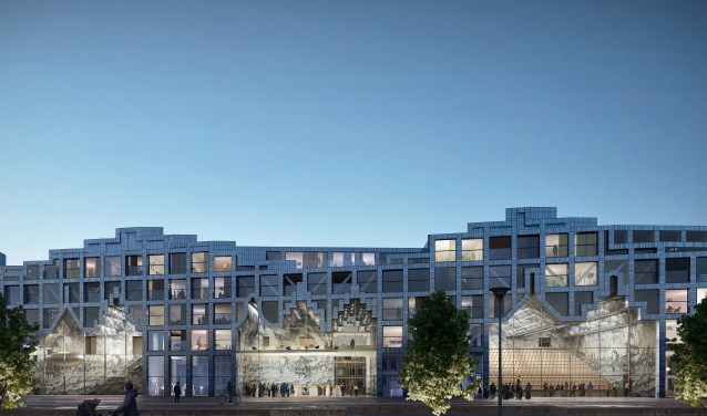 Huis van Delft met een opvallende architectuur wordt dé entree van de stad.