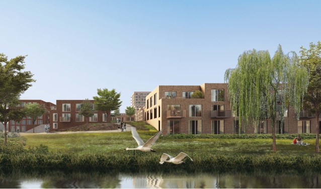 Een toekomstig beeld van het nieuwe BethelPark.