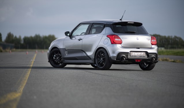 De extra sportieve uitvoering van de Suzuki Swift Sport, met de legendarische toevoeging Katana.