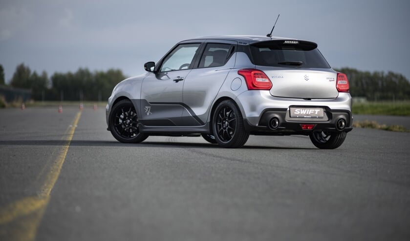 De extra sportieve uitvoering van de Suzuki Swift Sport, met de legendarische toevoeging Katana.