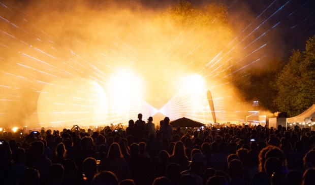 Een sfeerbeeld van het Dobbe Lentefestival van vorig jaar