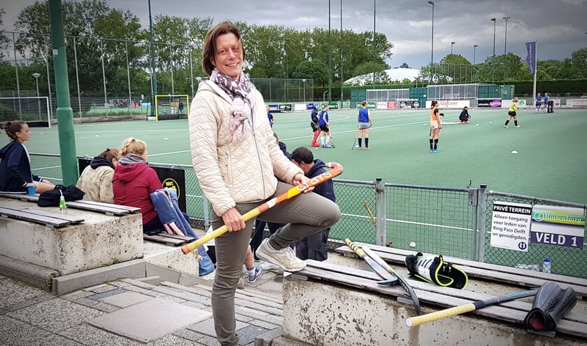 "Ik vind hockey nog steeds een heel leuk spelletje, er zit van alles in!"(Foto: Willem de Bie)