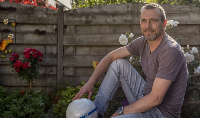 Jeroen Weeber maakte ruim twintig jaar deel uit van de SEP-selectie en traint nu nog elke vrijdagavond met zijn vrienden. (foto: Roel van Dorsten)