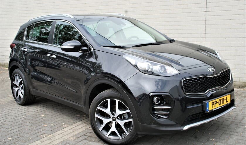 Kia Sportage 1.6 Black Edition, op elk wegdek stabiel en stevig.