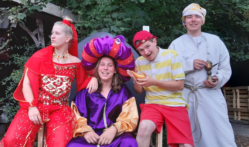 De speelweek in Hulst heeft een magisch thema: 'Freek en de Magische Lamp'. Foto Douwe Kouijzer