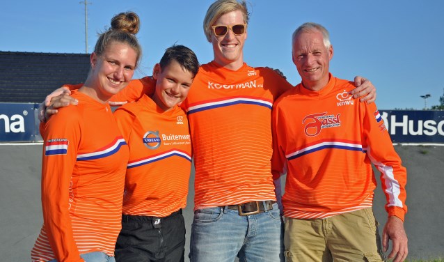 Svenja de Groot, Sal Meijers, Bram Ruarus en Wilco Cosijnse.