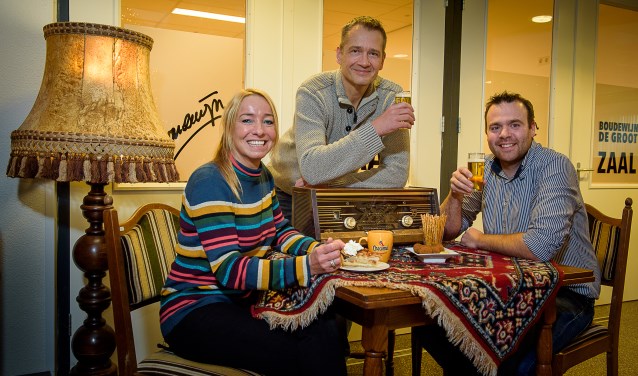 V.l.n.r.: Roos Postulart, Jan Heida en Niels Gijsbers.