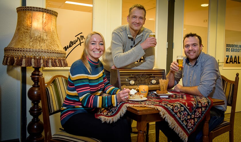 V.l.n.r.: Roos Postulart, Jan Heida en Niels Gijsbers.