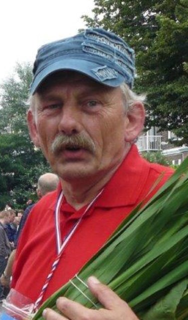 André van den Hurk tijdens de Vierdaagse