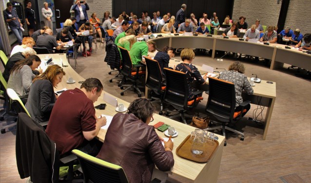 De voorronde van de Grote DigiTaalStrijd 2017 in Beneden-Leeuwen.