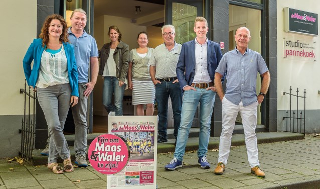 V.l.n.r.: Chantal, Jeroen, Aafke, Sabrina, Bert, Ruben en Ruud.