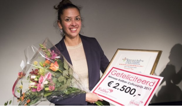 Sharon Vas, winnares in 2017.