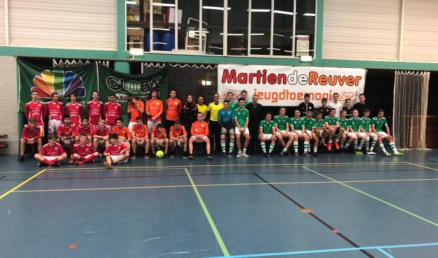 De deelnemende spelers aan het toernooi.