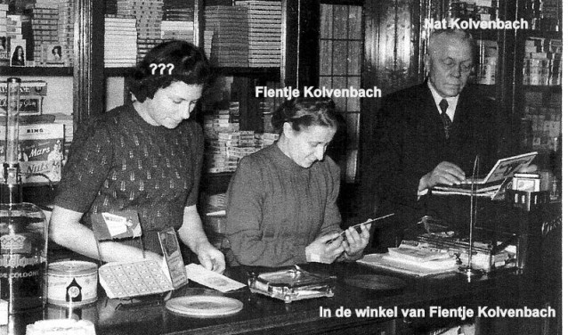 In de winkel van Fientje Kolvenbach.