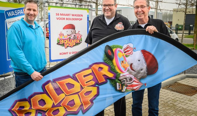Marien Verhaaf, Frank den Biesen en Willy Gommers.
