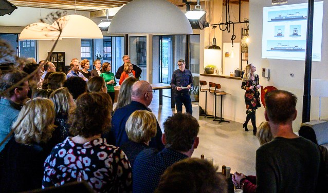 Presentatie van de plannen voor De Veerdam.