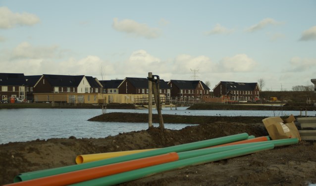 Nieuwbouwwijk Tichelande in Afferden met veel 'openbaar groen'.