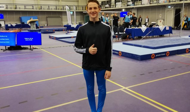 Johan op de halve NK finale