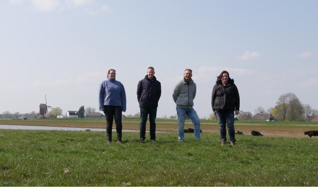 Annet Auwens, Edwin de Lang, François Verschuure en Renske van Dijk.