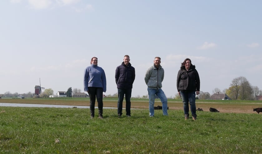 Annet Auwens, Edwin de Lang, François Verschuure en Renske van Dijk.