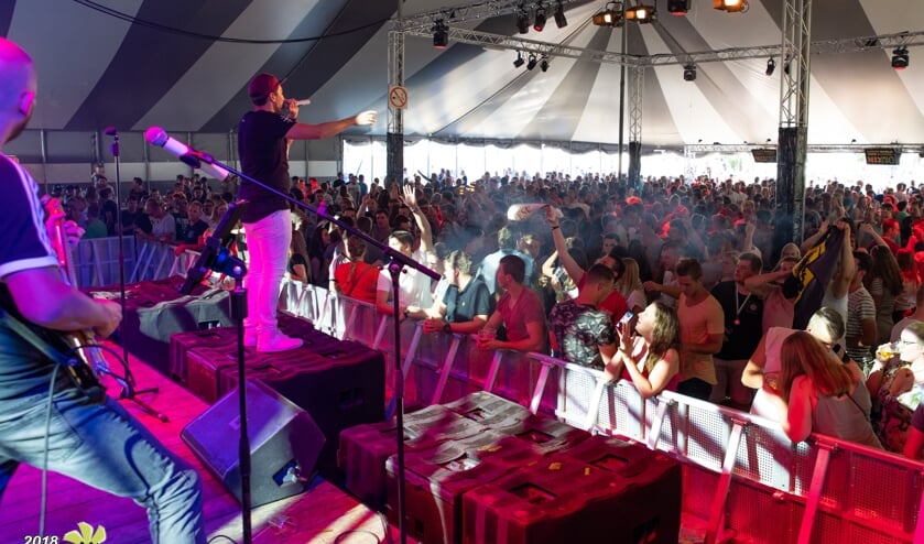 Optreden van Slamm in 2018.