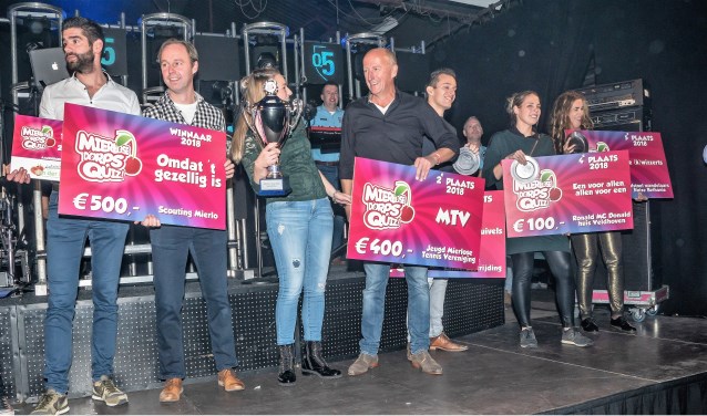 Finalisten derde Mierlose Dorps Quiz | Fotonummer: 2fd64b
