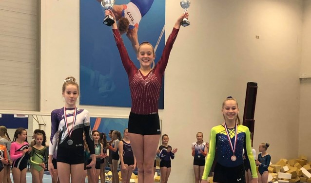 Sophie Meulendijks eindigde op de eerste plaats, Loes van Aaken op de tweede plaats | Fotonummer: 8a2d04