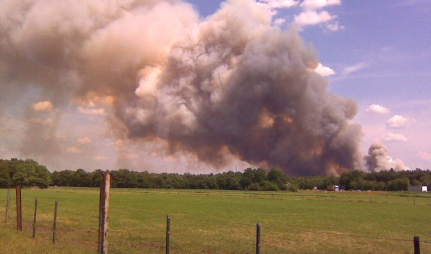 Brand op Strabrechtse heide op 2 juli 2010 | Fotonummer: d9ba7c