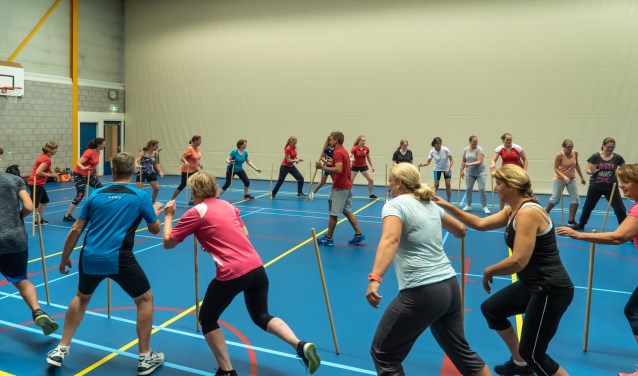 Een van de spellen tijdens de Sportcarrousel | Fotonummer: 08c6f7