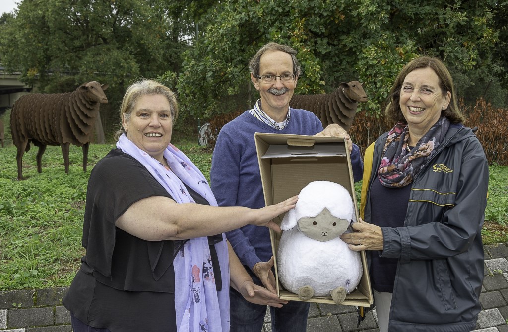 V.l.n.r. Gonnie van Bussel, Ad Leenaars en Renée Hoekman-Sulman | Fotonummer: c91815