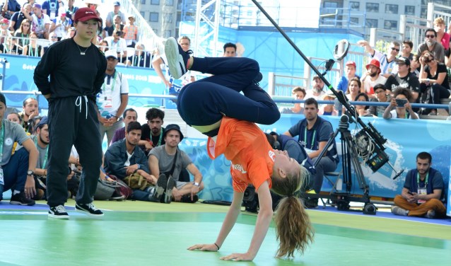 B-girl Vicky Bergmans