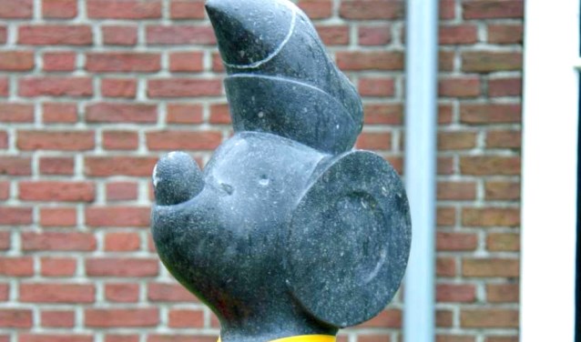 Een beeld van de Muus