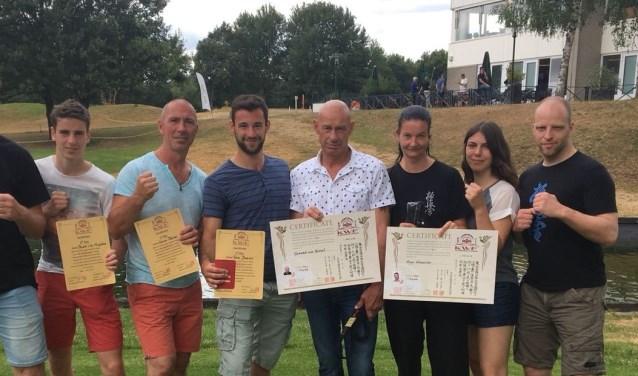 papendal team 2018 met certificaten
