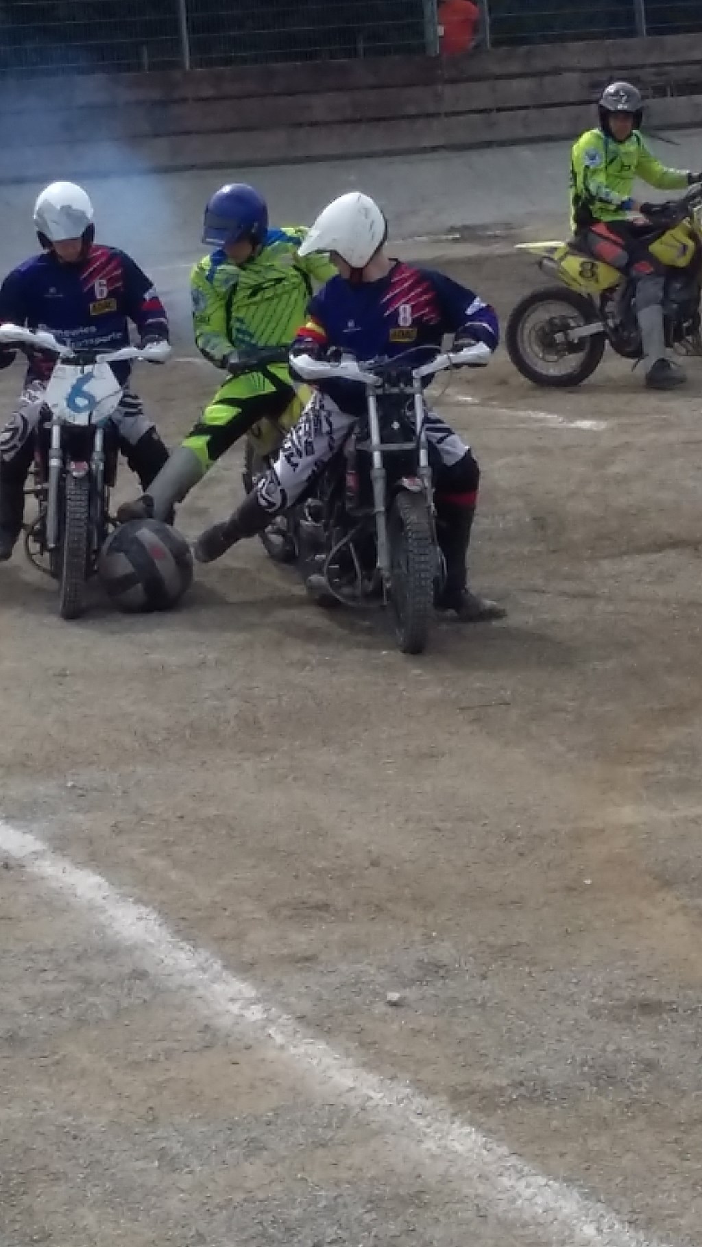 Het Budelse team werd poolwinnaar van het jeugdtoernooi Motoball, foto: A. Clement