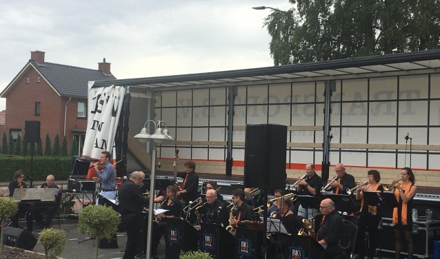 optreden Experience en Big band bij de Wielerbaan