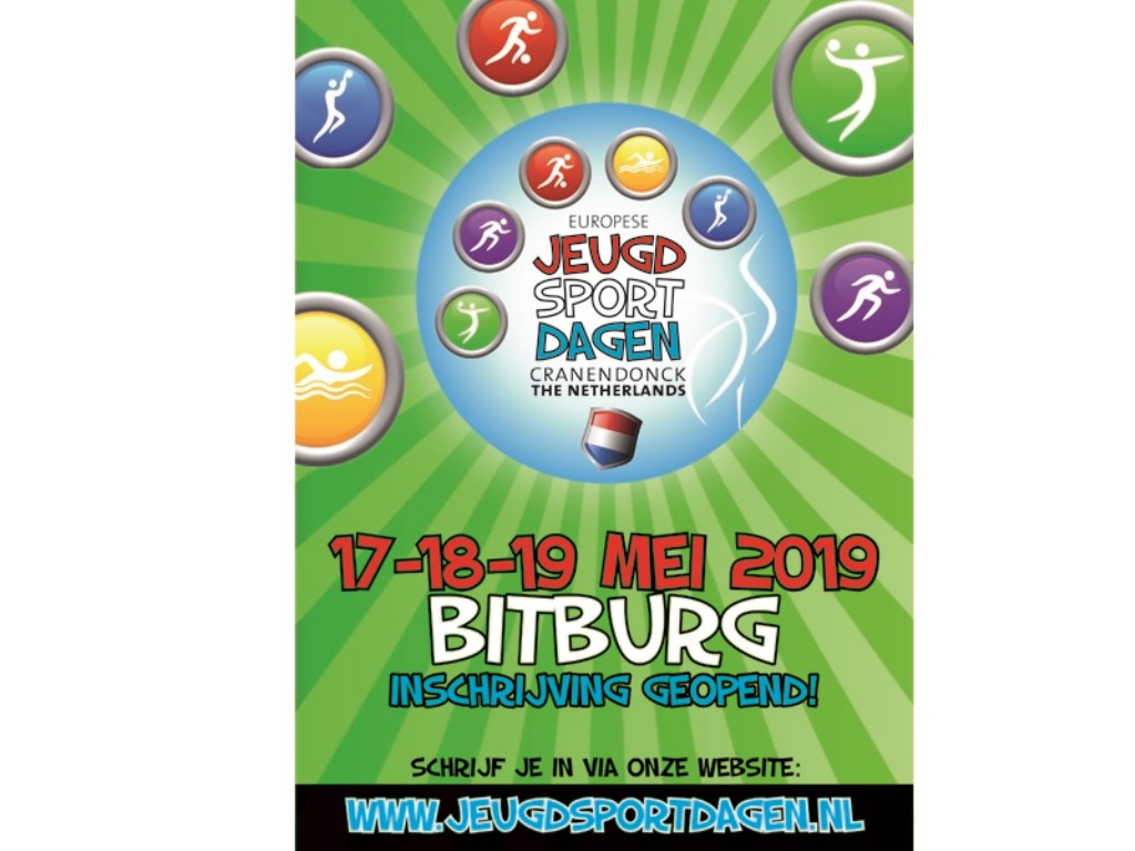 Geef je op voor de Europese Jeugdsportdagen