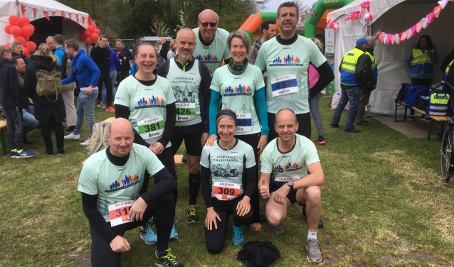 Deelnemers aan de Balki Run, foto: Frans van der Zalm