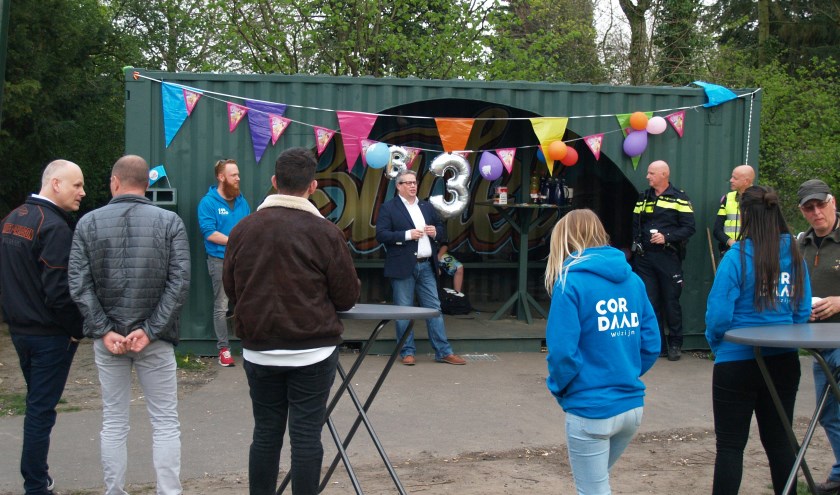 Opening van JOP door Wethouder Lemmen, foto: Laura Raats