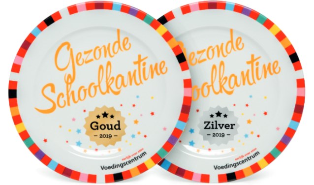 de Gouden Schoolkantine Schaal 2019 van het Voedingscentrum