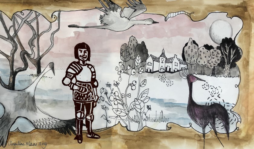 De Baronie van Cranendonck, tekening: Angeline Maas