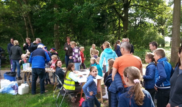 Een gezellige tussenstop, foto: K. Albers