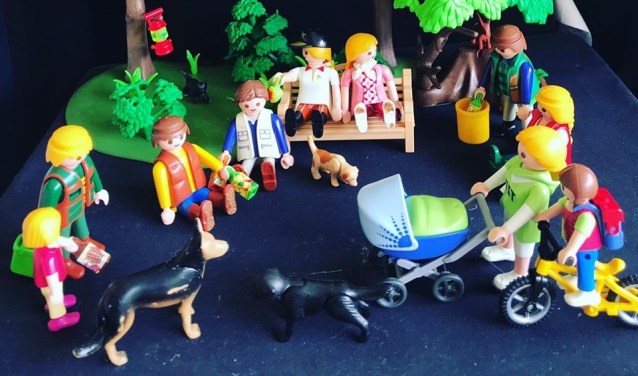 'Bij ons is het altijd gezellig', zegt de jeugd van Budel, foto: jeugd van Budel