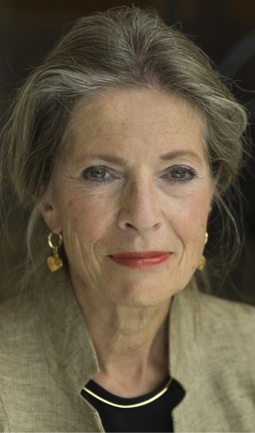 Dijkgraaf Tanja Klip-Martin van het waterschap Vallei en Veluwe.