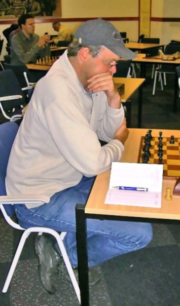 Harry Verhoef droeg het winnende punt aan.