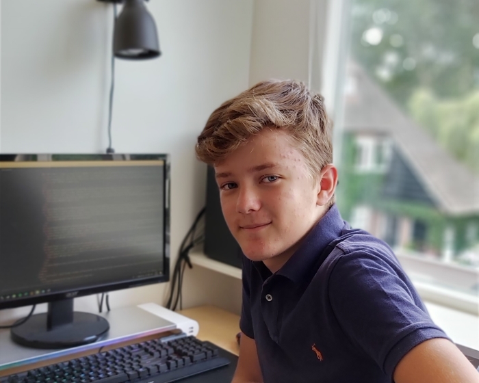 Roel Reijnveld, 14 jaar oud en succesvol internetondernemer